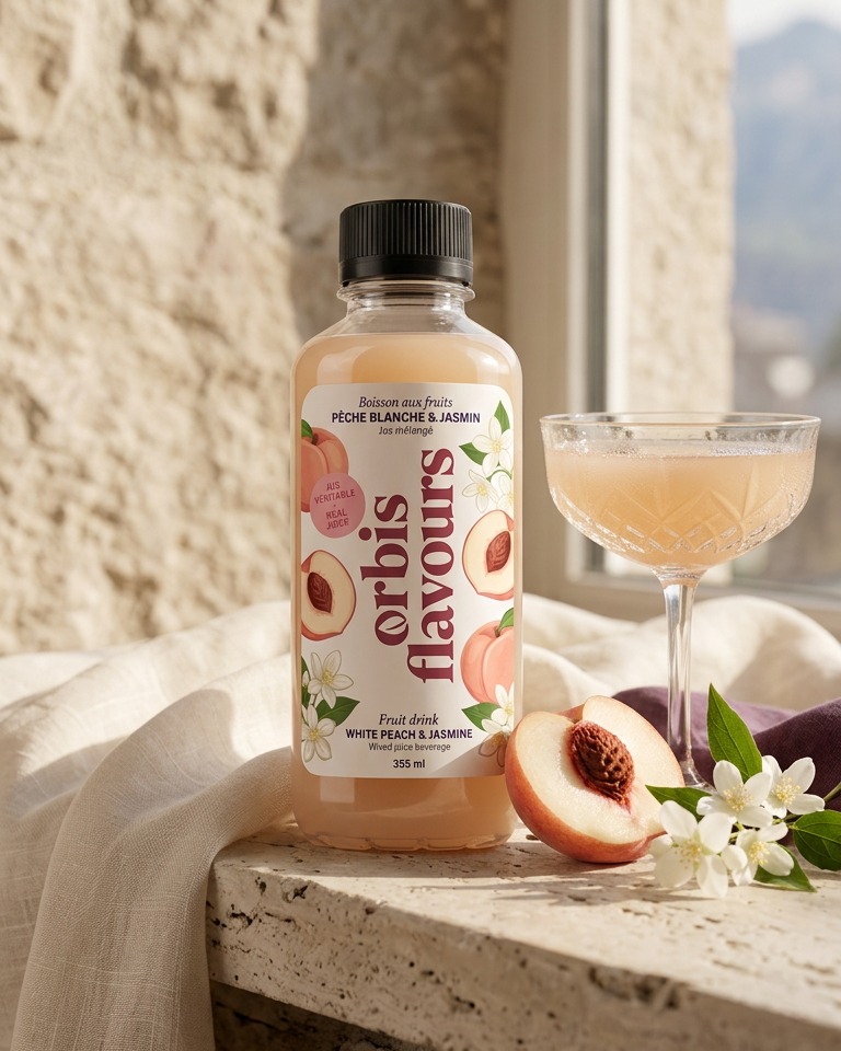 Packaging Örbis Flavours — Jus pressés à froid — série limitée